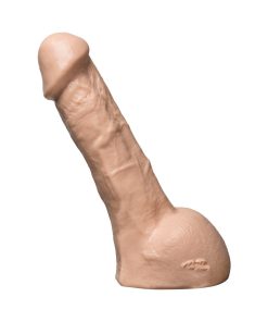 Vac-U-Lock - Perfect Erect Realistic Cock White