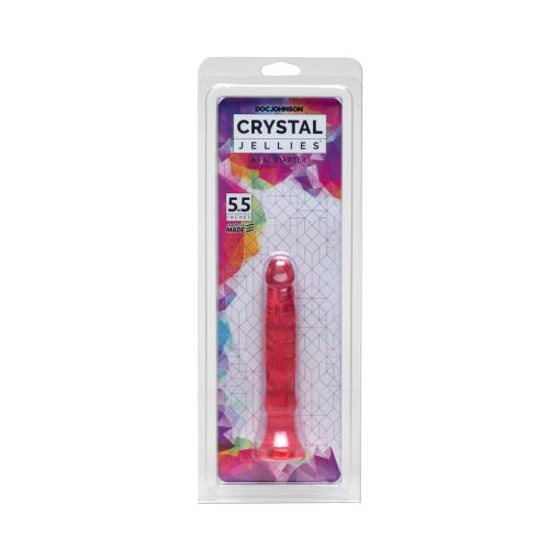 Crystal Jellies - Anal Starter Pink 6In
