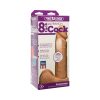 Vac-U-Lock - 8-Inch Ultraskyn Cock White