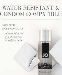 Jo Premium Original Silicone-Based Lubricant 4 Oz.