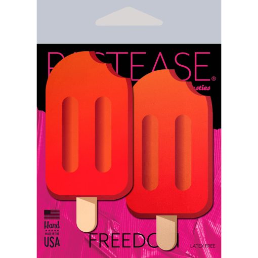 Pastease Cherry Red Popsicle Pasties - Image 3