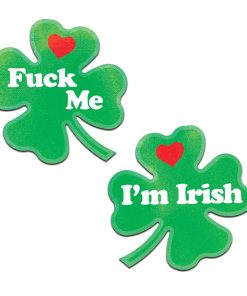 Pastease Fuck Me I'M Irish Shamrock Pasties