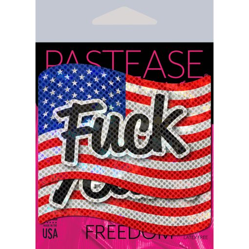 Pastease Fuck Yeah! Usa Flag Pasties - Image 3