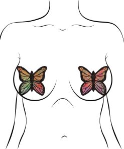 Pastease Glitter Butterfly Pasties Pastel Rainbow