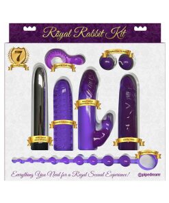 Pipedream 7-Piece Royal Rabbit Kit Purple