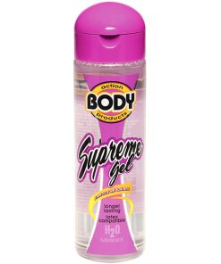 Body Action Supreme Water Based Gel Lubricant 2.3 Fl Oz