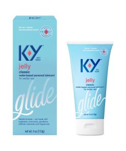 K-Y Jelly Classic Personal Lubricant 4 Oz. Tube