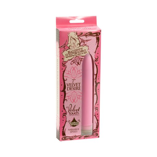 Naughty Secrets Velvet Desire 7In (Pink)