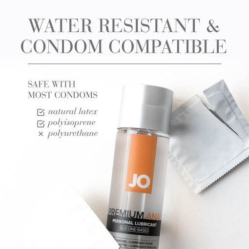 Jo Premium Anal Original Silicone-Based Lubricant 8 Oz. - Image 3