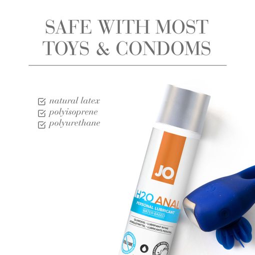 Jo H2O Anal Original Water-Based Lubricant 2 Oz. - Image 3