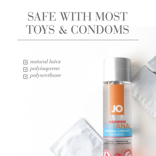 Jo H2O Anal Warming Water-Based Lubricant 2 Oz. - Image 3