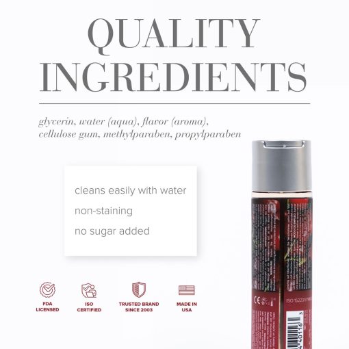 Jo H2O Cherry Burst Flavored Water-Based Lubricant 4 Oz. - Image 2