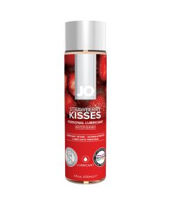 Jo H2O Strawberry Kisses Flavored Water-Based Lubricant 4 Oz.