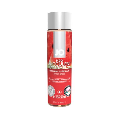 Jo H2O Succulent Watermelon Flavored Water-Based Lubricant 4 Oz.