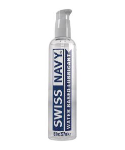 Swiss Navy Water Based Lubricant 8 Oz.