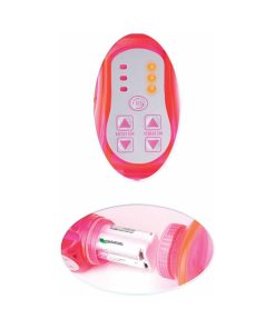 Waterproof Wall Bangers Deluxe Rotating Rabbit Vibrator With Suction Cup Pink