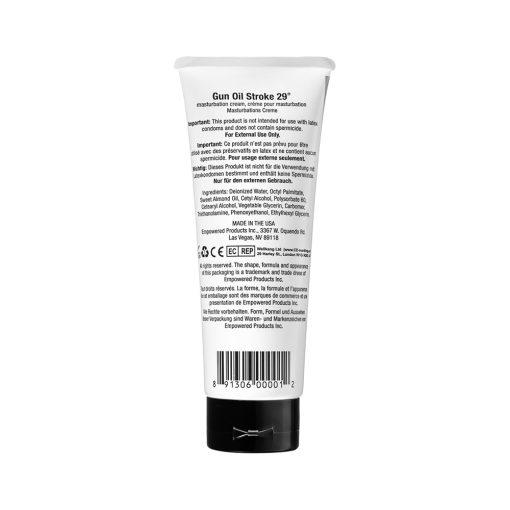 Gun Oil Stroke 29 Masturbation Cream 3.3 Oz. - Image 2