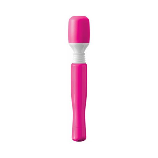 Mini Wanachi Waterproof Massager Flexible Silicone Wand Vibrator Pink - Image 2