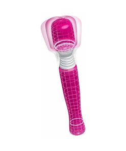 Mini Wanachi Waterproof Massager Flexible Silicone Wand Vibrator Pink