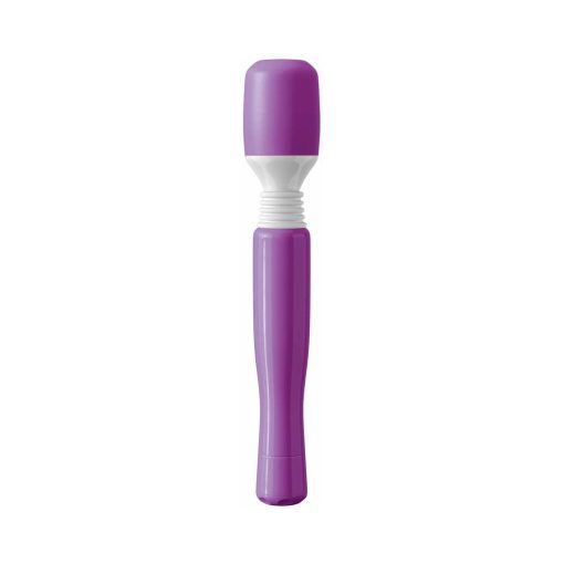 Mini Wanachi Waterproof Massager Flexible Silicone Wand Vibrator Purple - Image 2