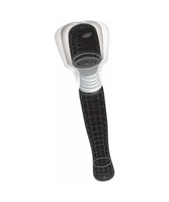 Mini Wanachi Waterproof Massager Flexible Silicone Wand Vibrator Black