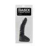 Basix Rubber Works Fat Boy 10 In. Dildo With Balls Black