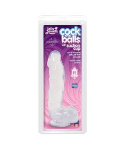 Jelly Jewel Cock & Balls Suct. (Diamond)
