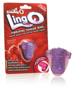Screaming O The Lingo Vibrating Tongue Ring (Box Of 12)