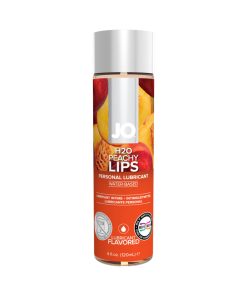 Jo H2O Peachy Lips Flavored Water-Based Lubricant 4 Oz.