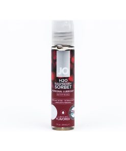 Jo H2O Raspberry Sorbet Flavored Water-Based Lubricant 1 Oz.