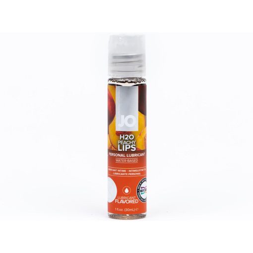 Jo H2O Peachy Lips Flavored Water-Based Lubricant 1 Oz.
