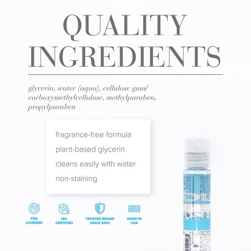 Jo H2O Original Water-Based Lubricant 1Oz. - Image 2