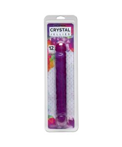 Crystal Jellies - Double Dong Jr. Purple 12In