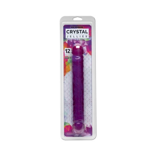 Crystal Jellies - Double Dong Jr. Purple 12In