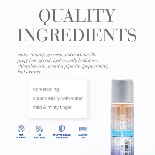 Jo H2O Anal Cooling Water-Based Lubricant 2 Oz. - Image 2