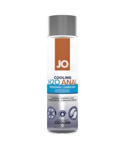 Jo H2O Anal Cooling Water-Based Lubricant 4 Oz.