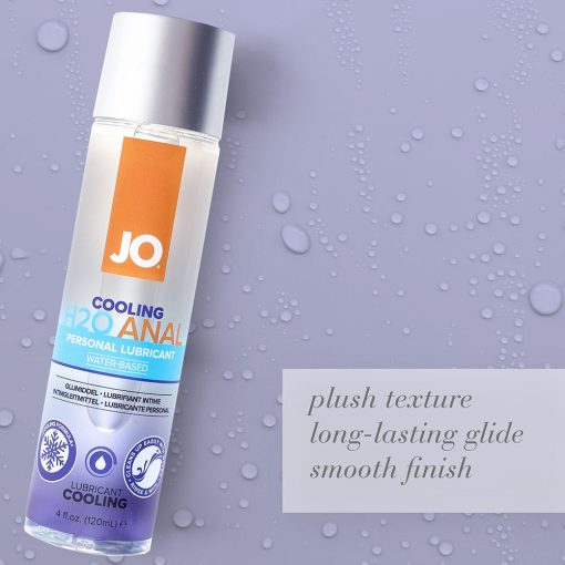 Jo H2O Anal Cooling Water-Based Lubricant 4 Oz. - Image 4