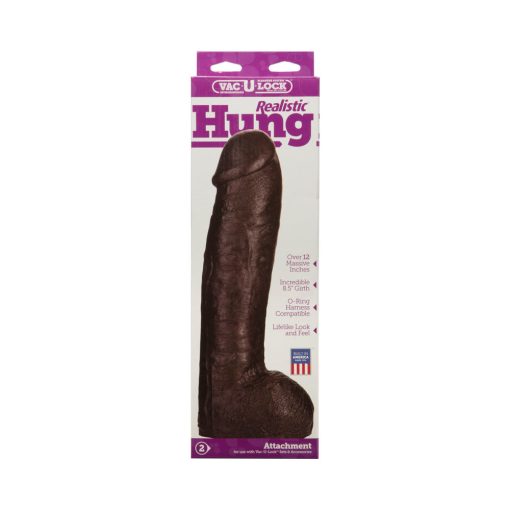 Vac-U-Lock - Realistic Hung Black - Image 7