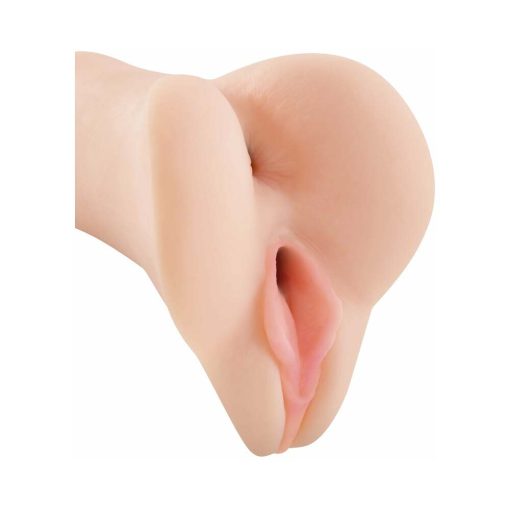 Pdx Vibrating Freshman Fuckhole Remote-Controlled Vaginal Stroker Beige - Image 2