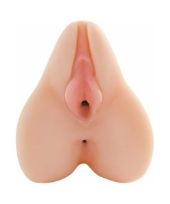 Pdx Vibrating Freshman Fuckhole Remote-Controlled Vaginal Stroker Beige