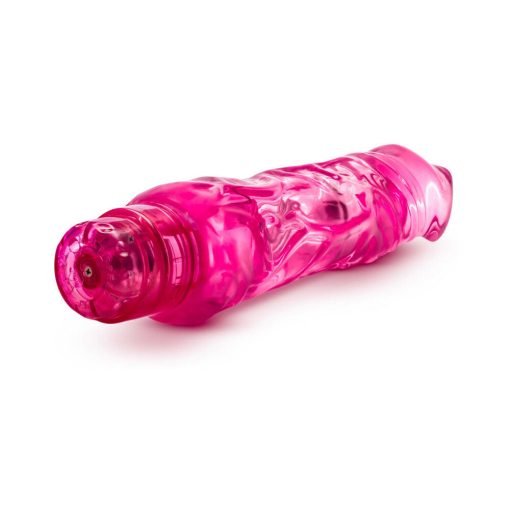 Naturally Yours Wild Ride Realistic 9 In. Vibrating Dildo Pink - Image 4
