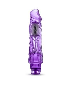 Naturally Yours Wild Ride Realistic 9 In. Vibrating Dildo Purple
