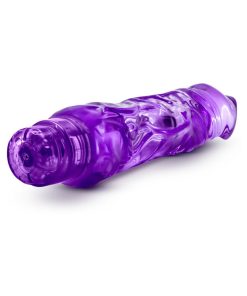 Naturally Yours Wild Ride Realistic 9 In. Vibrating Dildo Purple