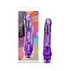 Naturally Yours Mambo Vibe Realistic 9 In. Vibrating Dildo Purple