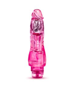 Naturally Yours Fantasy Vibe Realistic 8.5 In. Vibrating Dildo Pink
