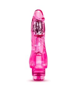 Naturally Yours Fantasy Vibe Realistic 8.5 In. Vibrating Dildo Pink