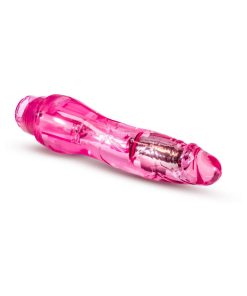 Naturally Yours Fantasy Vibe Realistic 8.5 In. Vibrating Dildo Pink