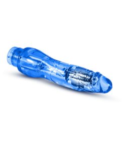 Naturally Yours Fantasy Vibe Realistic 8.5 In. Vibrating Dildo Blue