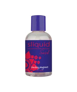 Sliquid Swirl Strawberry Pomegranate Flavored Lubricant 4.2 Oz.