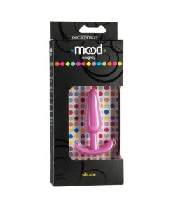 Mood - Naughty - Small Pink Silicone Butt Plug